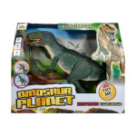 Interaktívny dinosaurus na batérie - zelený